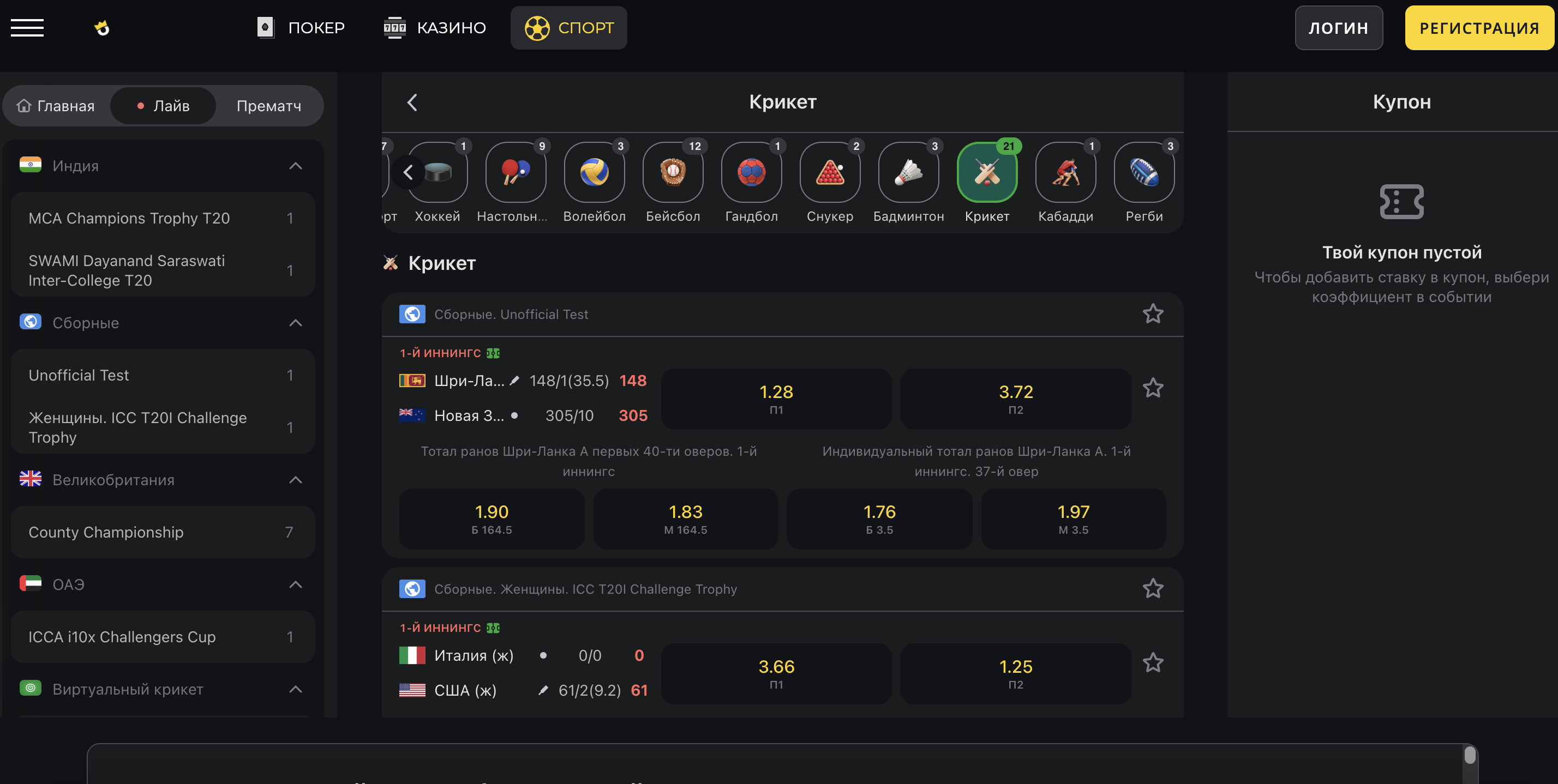 Порівняння коефіцієнтів на топові футбольні матчі в PokerBet